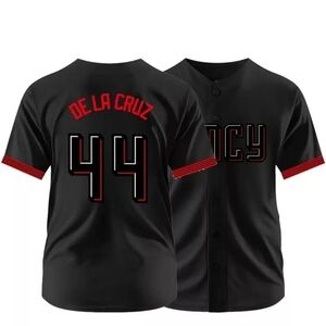 Cincinnati Reds City Connect Elly De La Cruz #44 MLB Baseball Jersey Men's XXL